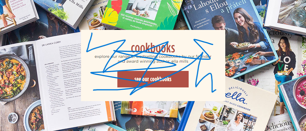 deliciously ella cookbooks, some opened on recipes