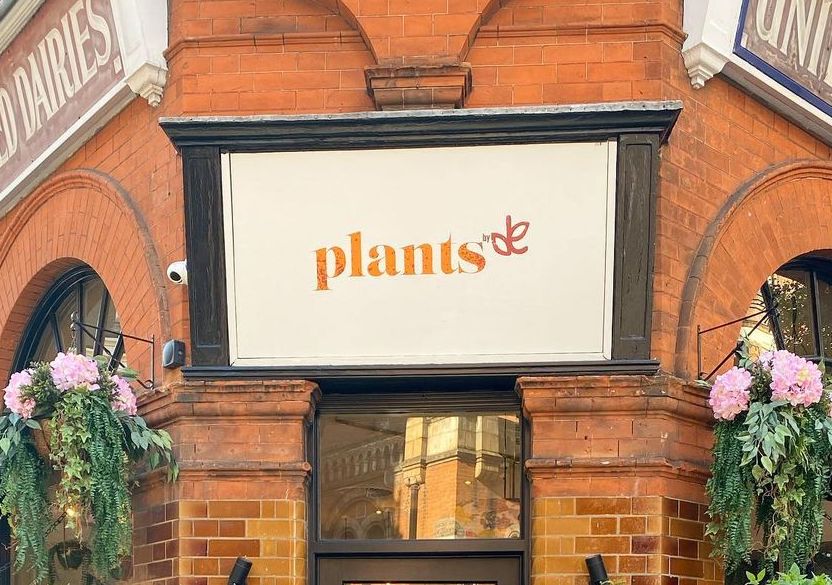 Outside photo of Plants restaurant